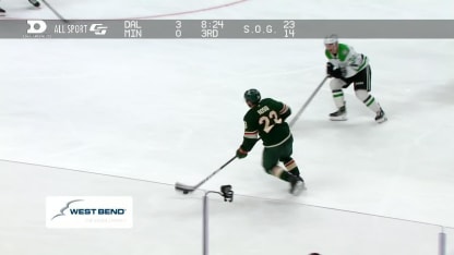 DAL@MIN: Rossi scores goal against Dallas Stars