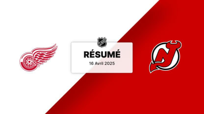 DET vs NJD | Résumé 16/04/25