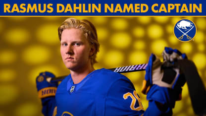 Rasmus Dahlin kapitánom Buffalo Sabres