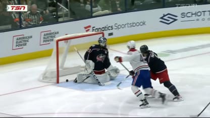 MTL@CBJ: Armia scores goal against Jet Greaves