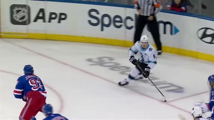 Nick Schmaltz with a Spectacular Goal from New York Rangers vs. Utah Hockey Club