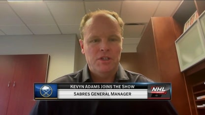 Sabres GM Kevyn Adams joins NHL Tonight First Shift