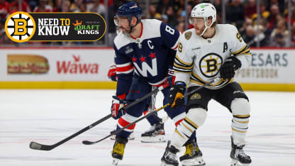 Need to Know: Bruins at Capitals