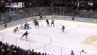 COL@UTA: Wedgewood with a great save against Nick Schmaltz
