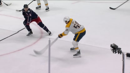 Filip Forsberg with a Powerplay Goal vs. Columbus Blue Jackets