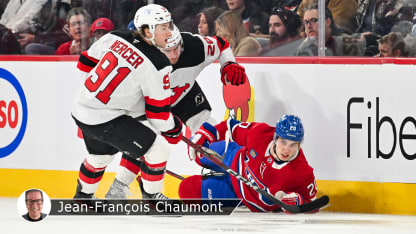 Canadiens Devils badge Chaumont