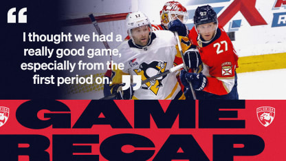 RECAP: Penguins 5, Panthers 3