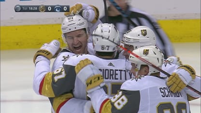 Stone's first with Golden Knights