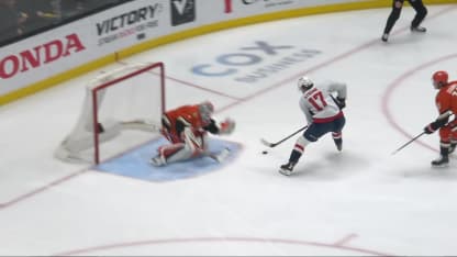 Strome starts scoring with backhand