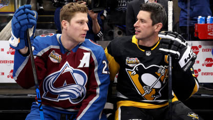 Nathan MacKinnon Sidney Crosby put friendship on hold on ice