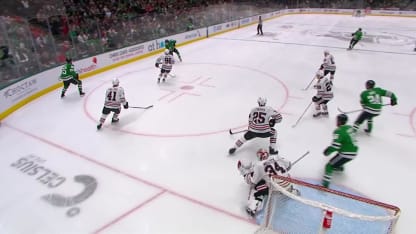 CHI@DAL: Lundkvist scores goal against Petr Mrazek