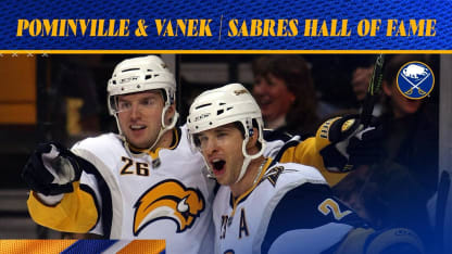 Pominville & Vanek | Sabres Hall of Fame