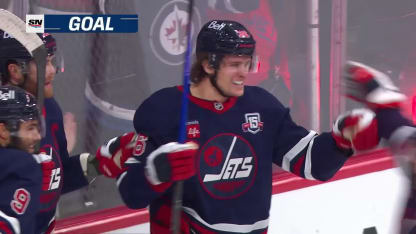 WSH@WPG: Barron scores goal against Logan Thompson