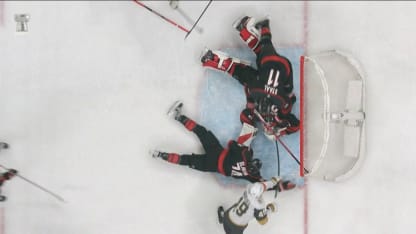 Vegas decision to challenge the call in the third