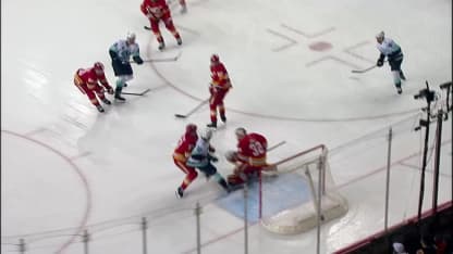 SEA@CGY: Dunn scores goal against Dustin Wolf