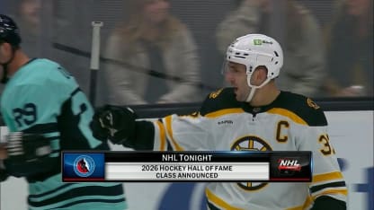 Bergeron and Brian Burke inducted to Hall of Fame