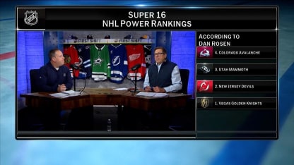 NHL Tonight: First Shift: Super 16 NHL Power Rankings