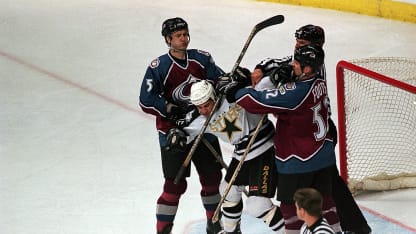 Adam Foote Dallas Stars 1999 Playoffs