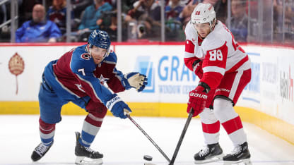 RECAP: Red Wings stumble in 7-2 road loss to Avalanche