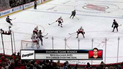 Energizer OT Winner: Nico Hischier