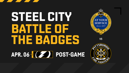 Penguins to Host Police vs. Firefighters in ‘Steel City Battle of the Badges’ on April 6