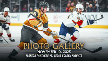 PHOTO GALLERY | Vegas Golden Knights vs. Florida Panthers | Nov. 10, 2025