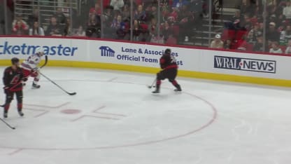 Brett Berard with a Goal vs. Carolina Hurricanes