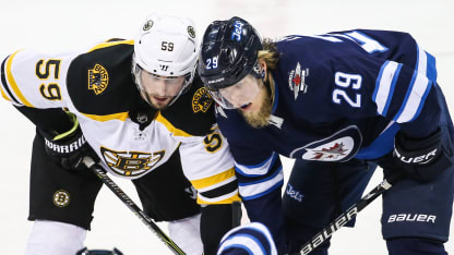 Laine Face off BOS