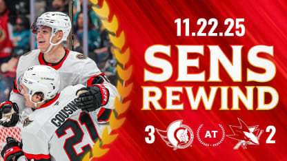 Sens Rewind: Sens Catch Sharks in San Jose