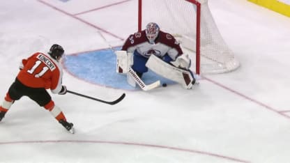 Konecny scores on breakaway