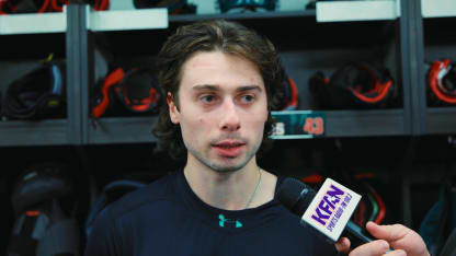 Hughes Postgame vs. Detroit 1/22