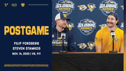 Postgame: Filip Forsberg & Steven Stamkos