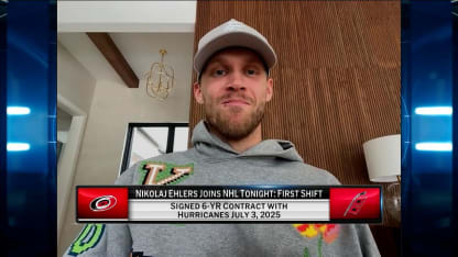Nikolaj Ehlers joins NHL Tonight: First Shift