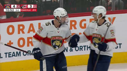 FLA at CAR: Lundell scores shorthanded