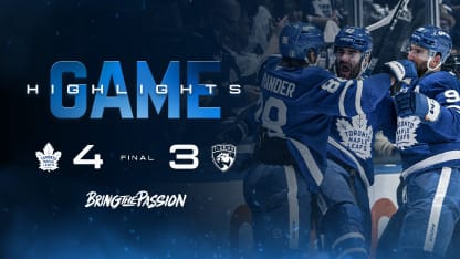 Scotiabank Game Highlights | FLA
