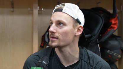 DAL@CAR Pregame: Roope Hintz