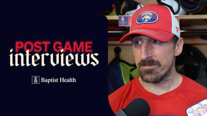 FLA vs. CAR: Marchand (Postgame)