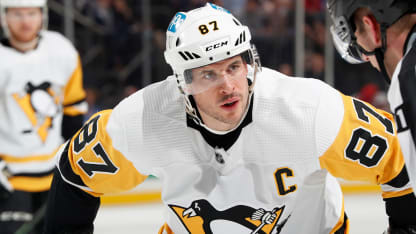Crosby Faceoff Penguins Away