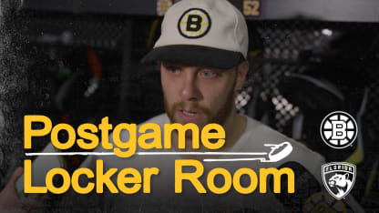 Locker Room Raw: Pastrnak, Geekie, Zacha