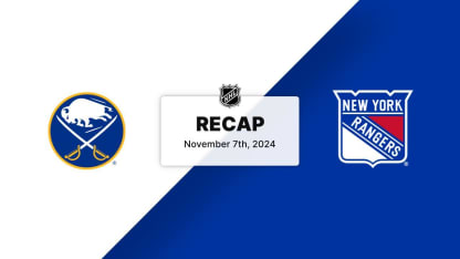 BUF at NYR | Recap