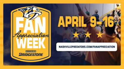 Nashville Predators Fan Appreciation Week