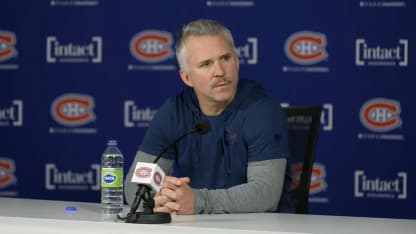 Avant-match c. BOS : St-Louis