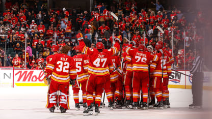 Les Flames l'emportent en fusillade