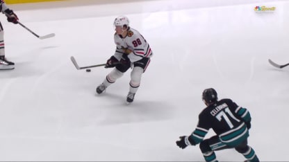 CHI@SJS: Eklund scores goal against Spencer Knight