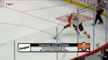 Energizer OT Winner: Matvei Michkov