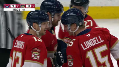 FLA vs. WSH: Lundell taps in for tie