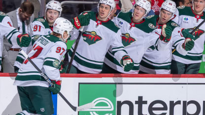 Kaprizov nets three against the Red Wings