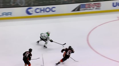 Miro Heiskanen with a Goal vs. Anaheim Ducks