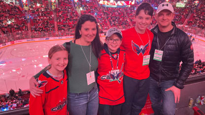 Bergman family at Bell Centre