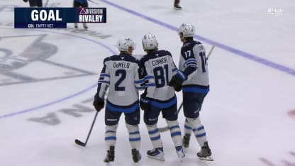 WPG@COL: Connor scores empty-net goal